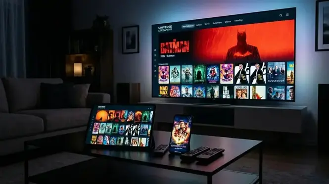 Premium IPTV Interface Preview